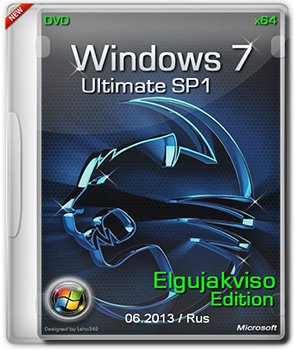 Windows 7 Ultimate SP1 x64 Elgujakviso Edition 06.2013 (2013) Русский