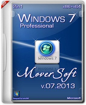 Windows 7 Pro SP1 x86+x64 MoverSoft 07.2013 6.1 (сборка 7601) (2013) Русский