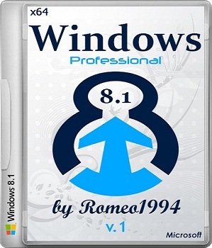 Windows 8.1 Professional (x64) v.1.1 by Romeo1994 (2013) Русский
