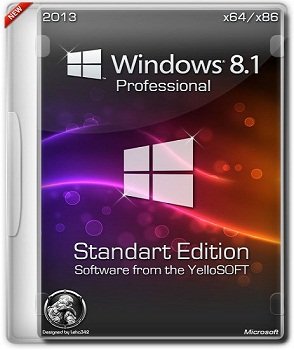 Windows 8.1 (x86/x64) PRO Standart Edition by YelloSOFT (2013) Русский