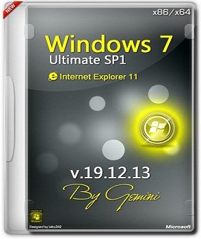 Windows 7 Ultimate SP1 x86-x64 v.19.12.13 by Gemini (2013) Русский
