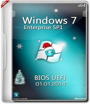 Windows 7 Enterprise SP1 x64 RU UEFI 2014 by Lopatkin (2014) Русский
