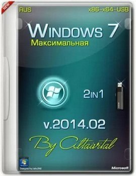 Windows 7 Максимальная x86-x64 SP1 -USB by altaivital (2014) Русский