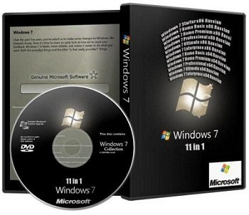 Windows 7 x86-x64  SP1 все выпуски AIO Nikolay151 (2014) Русский