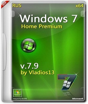 Windows 7 Home Premium x64 SP1 v7.9 by vladios13 (2014) Русский