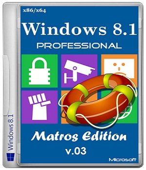 Windows 8.1 Professional x86-x64 v.03 Matros Edition (2014) Русский