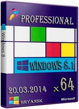 Windows 8.1 Pro x64 Bryansk (20.03.2014) Русский