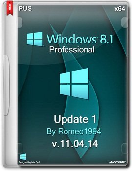 Windows 8.1 Professional x64 Update 1 v.11.04.14 by Romeo1994 (2014) Русский