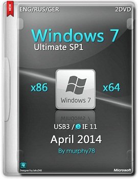Windows 7 SP1 Ultimate x86-x64 IE11 April (2014) Русский