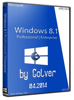 Windows 8.1 with Update 4 in 1 STR x86-x64 by Golver 04.2014 1DVD (2014) Русский