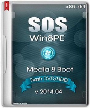 SOS Media 8 BootFlash DVD/HDD 2014.04 by Lopatkin (2014) Русский