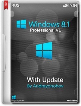 Windows 8.1 Professional [x86-x64] VL with Update v.1.2.6.1 by Andreyonohov (2014) Русский