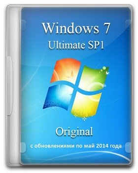 Windows 7 Ultimate SP1 32bit+64bit by D!akov Original (05.2014) Rus