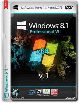 Windows 8.1 Pro x64 vl with Update by YelloSOFT v.1 (2014) Rus