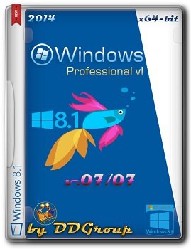 Windows 8.1 Professional vl x64 v.07.07 by DDGroup [2014] Rus