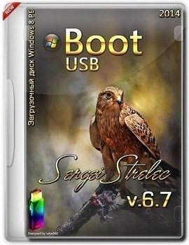 Boot USB Sergei Strelec 2014 v.6.7 x86/x64 Windows 8 PE Rus