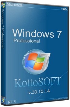 Windows 7 Professional x86 by KottoSOFT v.20.10.14 (2014) Rus