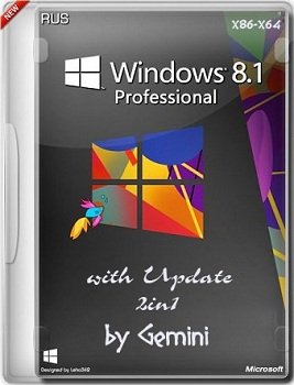Windows 8.1 Pro x86-x64 VL with Update 2in1 by Gemini (2014) Rus