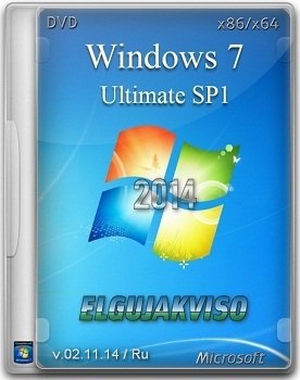 Windows 7 Ultimate SP1 x86-x64 Elgujakviso Edition v02.11.14 (2014) Rus