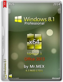 Windows 8.1 Professional x64 Update 1 by Mr.MEX (2014) Rus