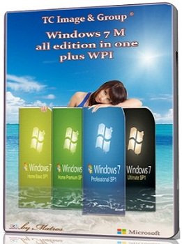 Windows 7M all edition in one plus (x86-х64) WPI by Matros 05 (2014) Rus