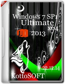 Windows 7 SP1 Ultimate (x64) Office 2013 KottoSOFT (v.22.12.2014) [RUS]