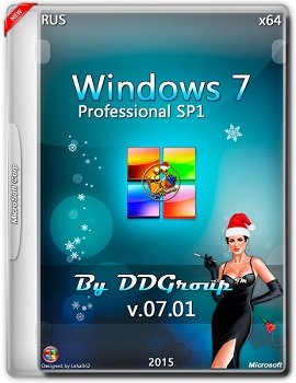 Windows 7 Professional vl SP1 x64 [v.07.01] by DDGroup™ (2015) [Ru]