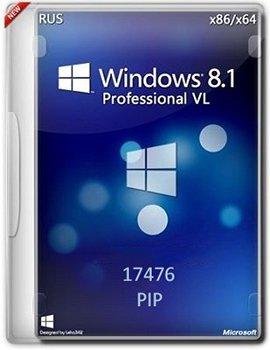 Windows 8.1 Pro VL 17476 (x86-x64) PIP 150121 (2015) [Rus]