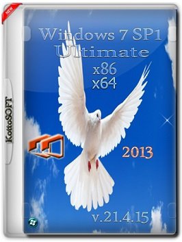 Windows 7 Ultimate (x86-x64) Office 2013 KottoSOFT v.22.4.15 (2015) [Rus]
