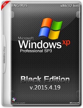 Windows XP Pro SP3 (x86) Black Edition by Zone54-LuxLOL v.2015.4.19 (2015) [Eng/Rus]
