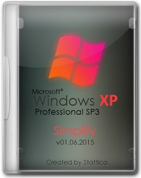 Windows® XP SP3 (x86) Simplify v01.06.2015 by Stattica (2015) [Rus]