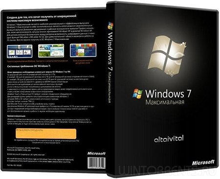 Windows 7 Максимальная SP1 (x86-x64) USB by altaivital (09.2015) [Ru]