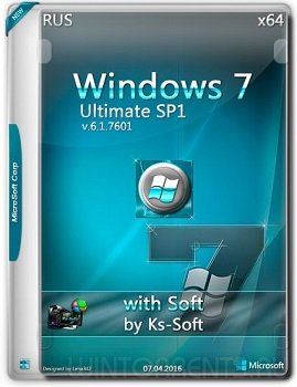 Windows 7 Ultimate SP1 x64 with Soft v.7.4.16 by Ks-Soft (2016) [Rus]