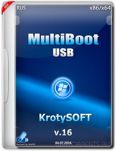 MultiBoot USB (x86-x64) KrotySOFT v.16 (07.2016) [Rus]