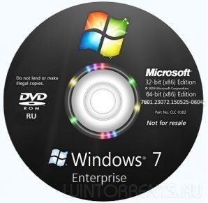 Windows 7 Enterprise SP1 (x86-x64) 7601.23564 RollUP4 2017 MINI by Lopatkin (2017) [Rus]