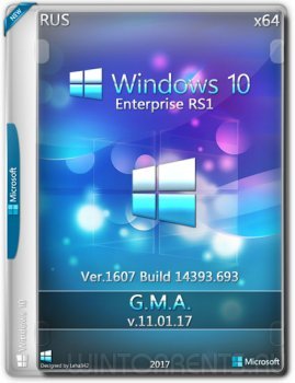 Windows 10 Professional & Enterprise RS1 (x64) by G.M.A. (v.11.01.17) [Rus]