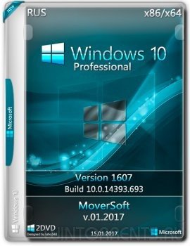 Windows 10 Pro (x86-x64) ver.1607.14393.693 by MoverSoft v.01.2017 (2017) [Rus]