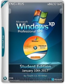 Windows XP Pro SP3 (x86) Student Edition January 10th by lil-fella [Team-LiL] (2017) [En/Ru]