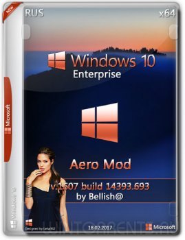 Windows 10 Enterprise (x64) Aero-Mod Bellish@ (2017) [Rus]