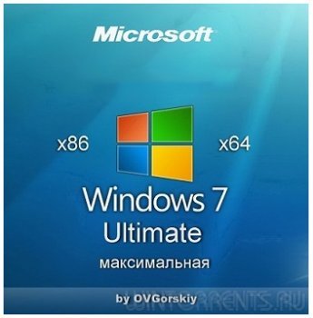 Windows 7 Ultimate (x86-x64) nBook IE11 by OVGorskiy® 03.2017 1 DVD (2017) [Rus]