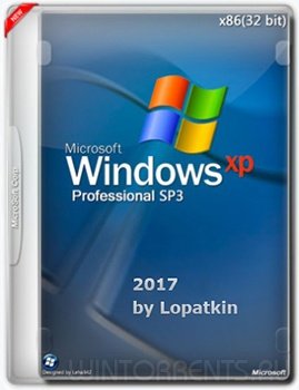 Windows XP Professional SP3 (x86) VL 2017 by Lopatkin (2017) [Rus]