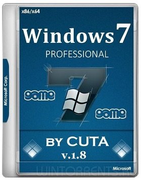 Windows 7 Professional (x86-x64) Game OS by cuta v.1.8 (2017) [Rus]