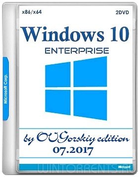 Windows 10 Enterprise (x86-x64) 1703 RS2 by OVGorskiy 07.2017 2DVD (2017) [Multi/Rus]