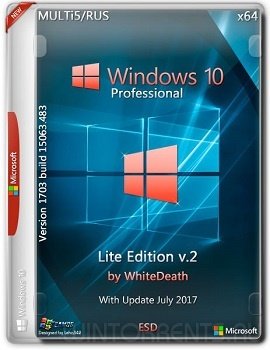 Windows 10 Pro (x64) Lite Edition 15063.483 WhiteDeath - TeamOS v.2 (2017) [Multi-5/Rus]