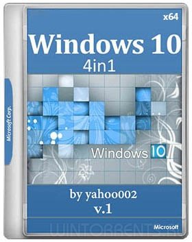 Windows 10 4in1 (x64) 10.0.15063 Version 1703 by yahoo002 v1 (08.2017) [Rus]