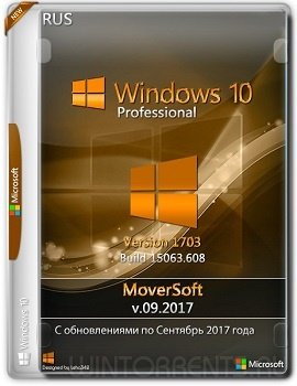 Windows 10 Pro (x86-x64) 1703 MoverSoft v.09.2017 (2017) [Rus]