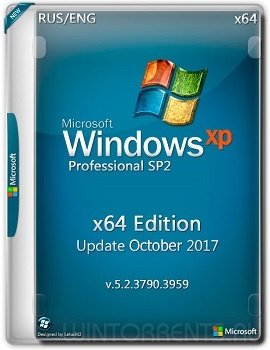 Windows XP Pro SP2 (x64) Edition 5.2.3790 Update Oct (2017) [Eng/Rus]