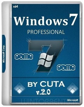Windows 7 Pro SP1 (x64) Game OS 2.0 by CUTA (2017) [Rus]