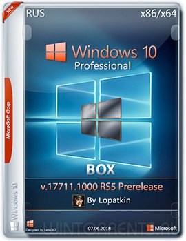 Windows 10 Pro (x86-x64) v.17711.1000 RS5 Prerelease BOX by Lopatkin