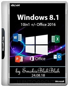 Windows 8.1 10in1 (x86-x64) +/- Office 2016 SmokieBlahBlah 24.08.18